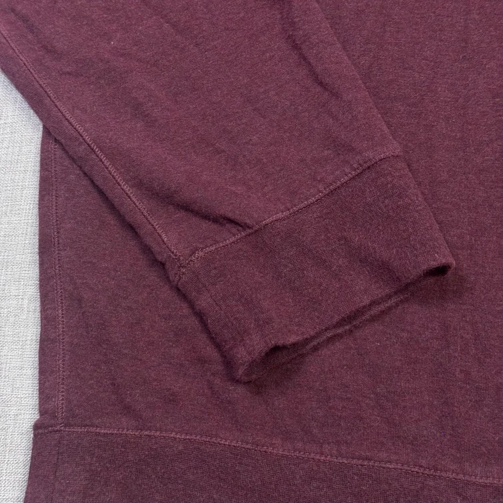 Polo Ralph Lauren 1/4 Zip Sweatshirt Mens 2XL Red Mock Neck Pockets Tagless